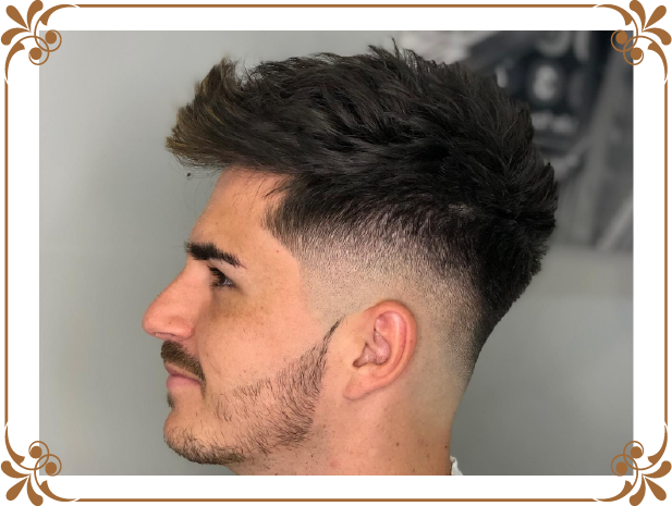 Corte de pelo con degradado